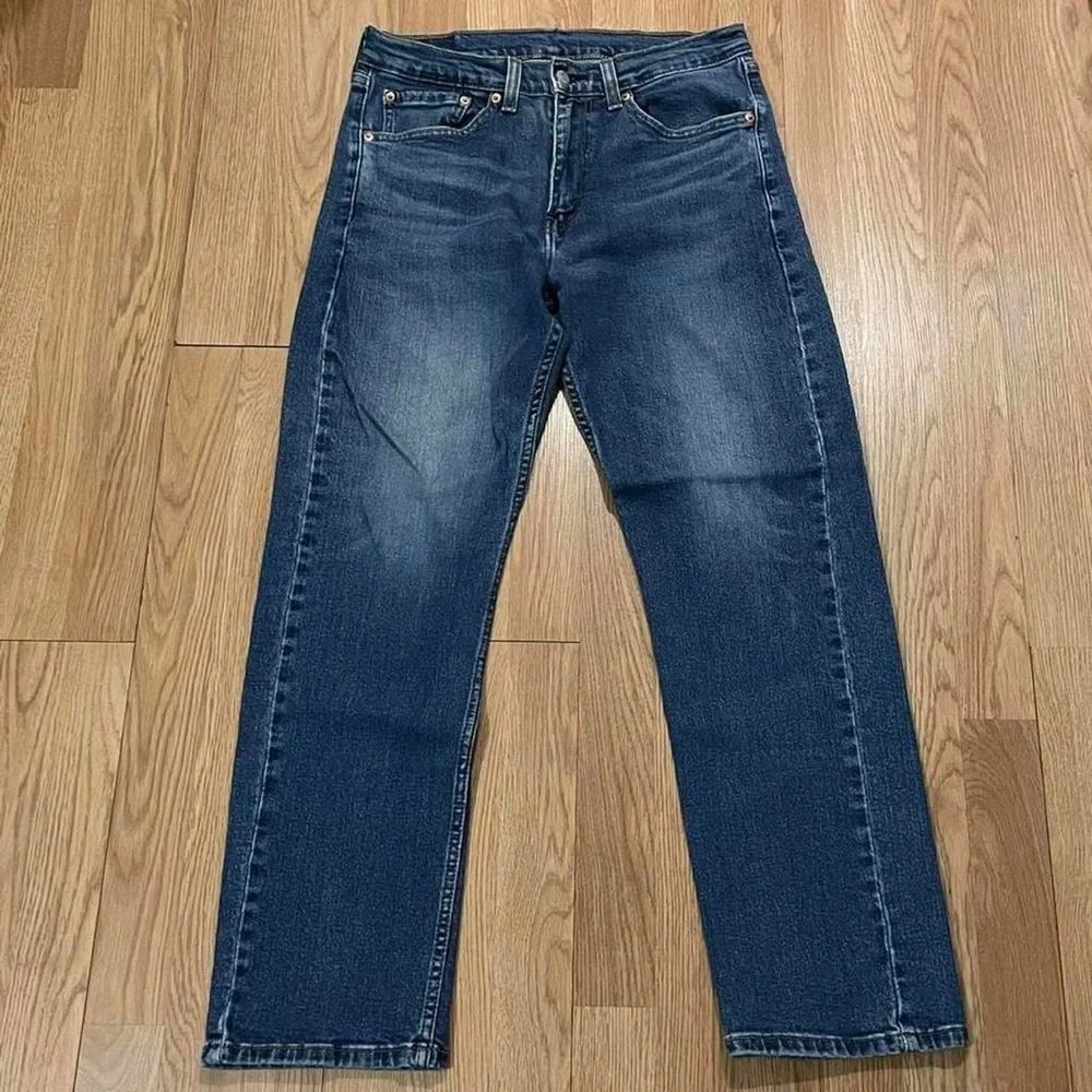 Levis 505 Men’s Straight Leg Fit 32x30 (31x29) Medium Blue Western Cowboy Y2K